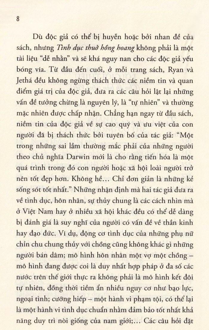 Tình Dục Thuở Hồng Hoang (Tái Bản 2020)