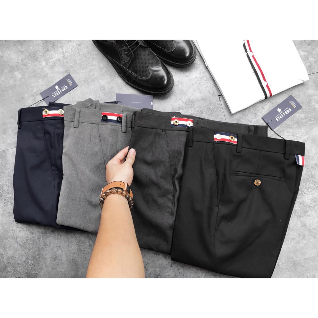 QUẦN ÂU QUỐC DÂN 3 SỌC, DÁNG SLIM FIT