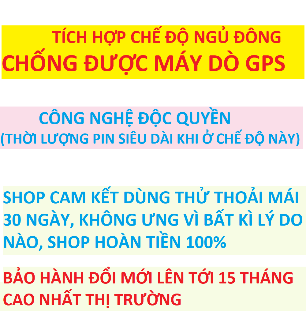 Định vị xe máy ô tô tắt mở máy từ xa, chính xác cao, bảo hành 12 tháng