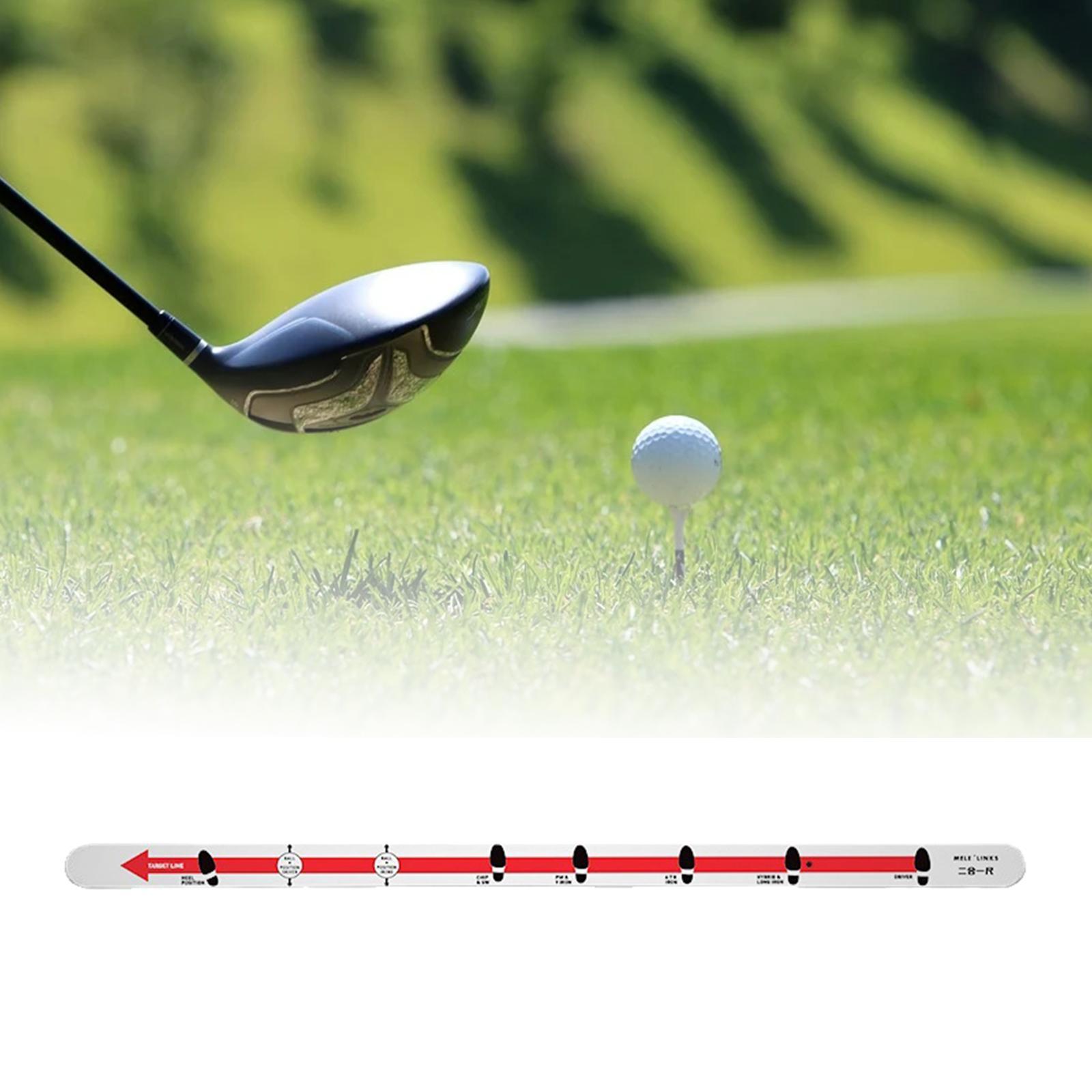 Golf Putting Stick Trainer, Golf Training Aids, Improve Golf Skills Putting Ruler Equipment