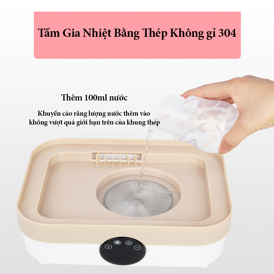 Máy Tiệt Trùng, Sấy Khô 6 Bình Sữa, Hâm Sữa CMBear ZRX-0860 CHÍNH HÃNG