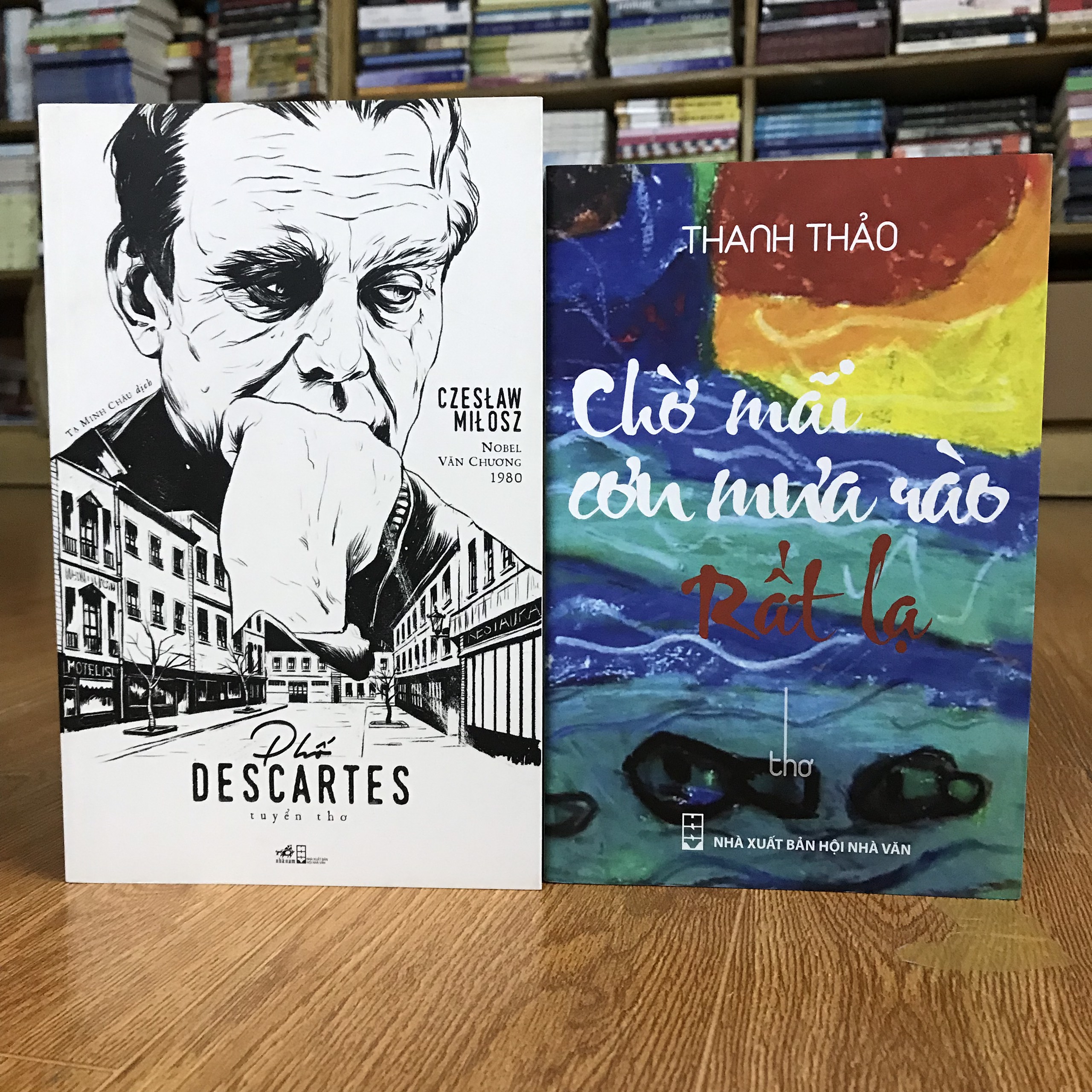 Combo tuyển tập thơ Thanh Thảo + thơ Czeslaw Milosz (tặng kèm bookmark)