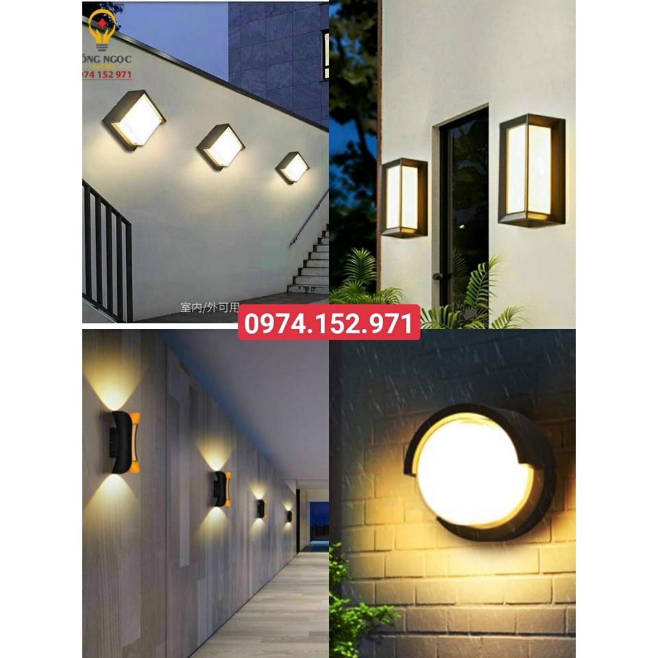 Đèn tường đèn hiên nhà ,đèn gắn cổng nhôm chống nước cao cấp 12w