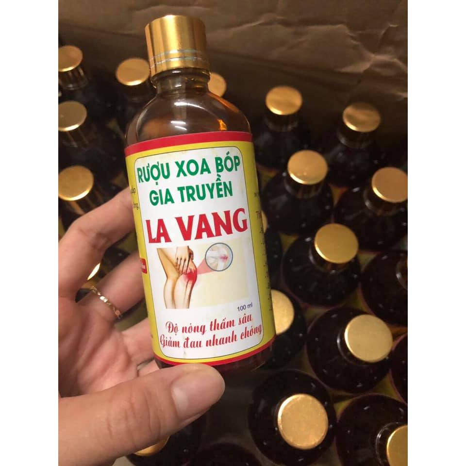 Xoa bóp xương khớp La Vang 100ml - Dành cho người đau xương khớp,Thắt lưng