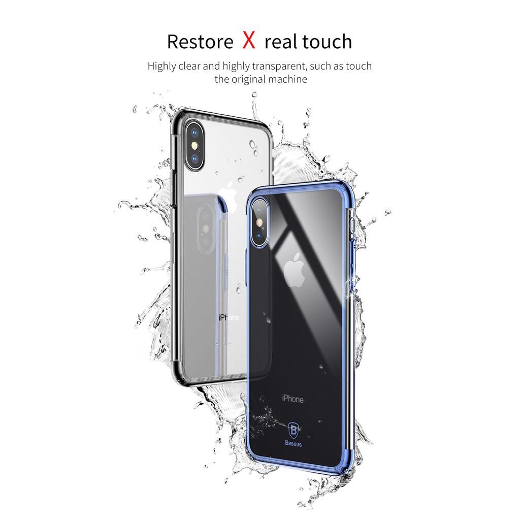Ốp lưng iphone X chống sốc Minju chính hãng Baseus
