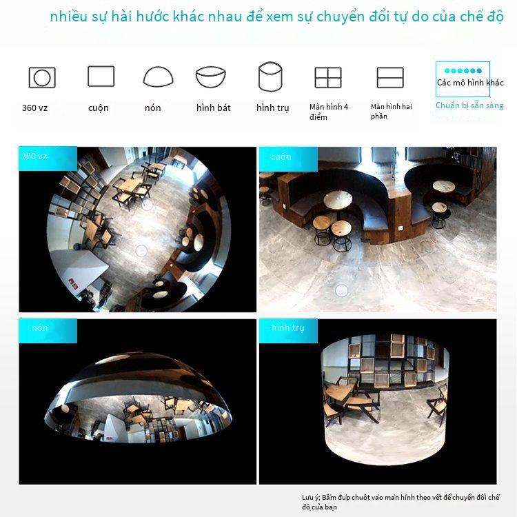 Ưu đãi đặc biệt Camera toàn cảnh Icsee360 độ mạng wifi không dây HD bộ tầm nhìn ban đêm tại nhà cho điện thoại di động giám sát từ xa