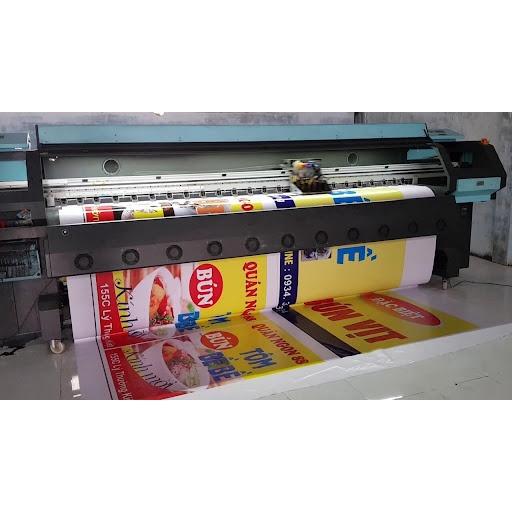 Băng rôn khai trương - In kỹ thuật số trên Loại vải bạt, đơn giá theo mét dài và theo khổ rộng.