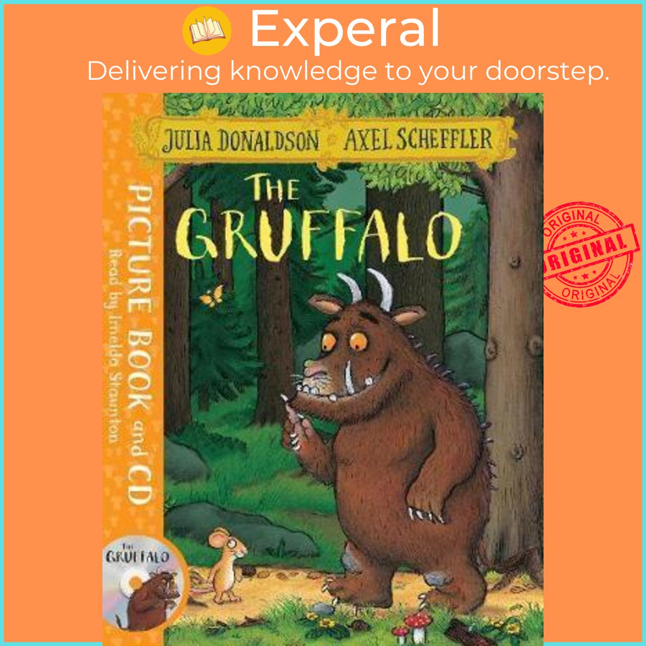 Sách - The Gruffalo Book And Cd Pack By Julia Donaldson Uk Edition, Paperback