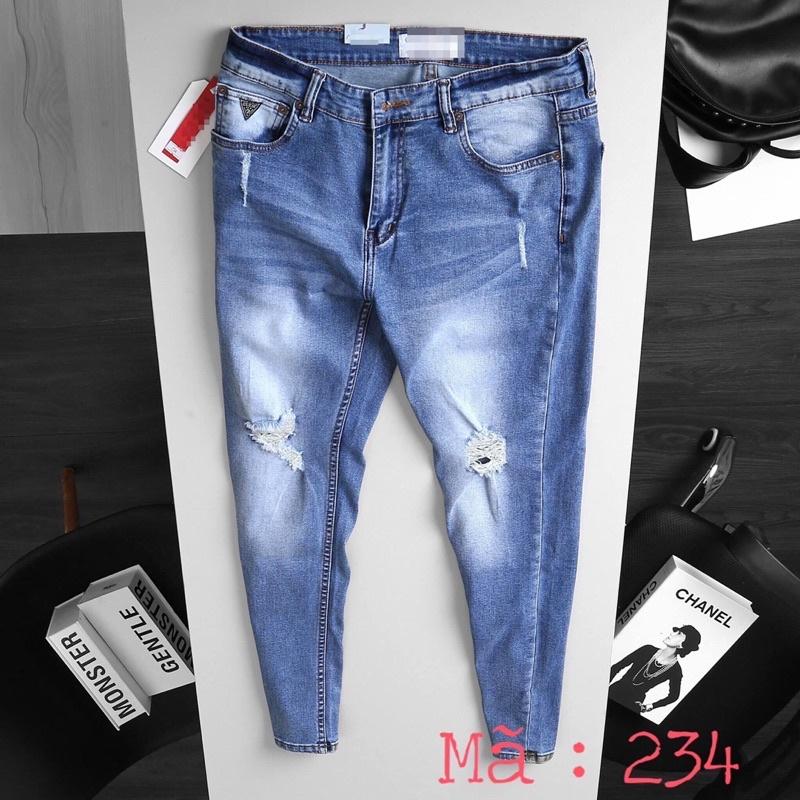 Quần Jean nam VNXK lẻ size sale - jean ôm co giãn