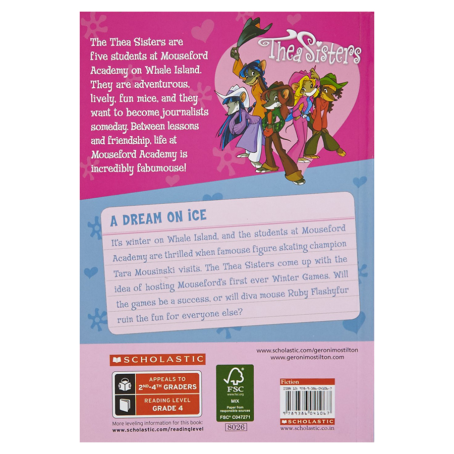 Thea Stilton Mouseford Academy Book 10: A Dream On Ice