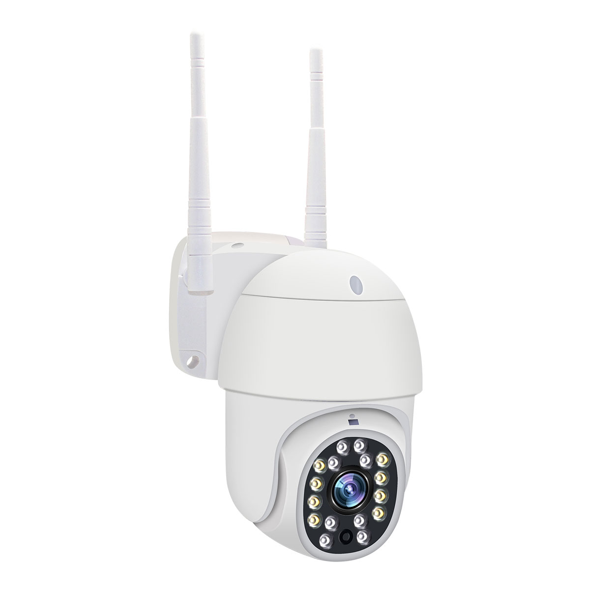 Camera IP Wifi Ngoài trời Yoosee GW-D16A PTZ 2 Râu FullHD 1080P 8 LED trợ sáng, 8 LED hồng ngoại, đàm thoại 2 chiều, hỗ trợ xoay 355 độ (Hàng chính hãng)