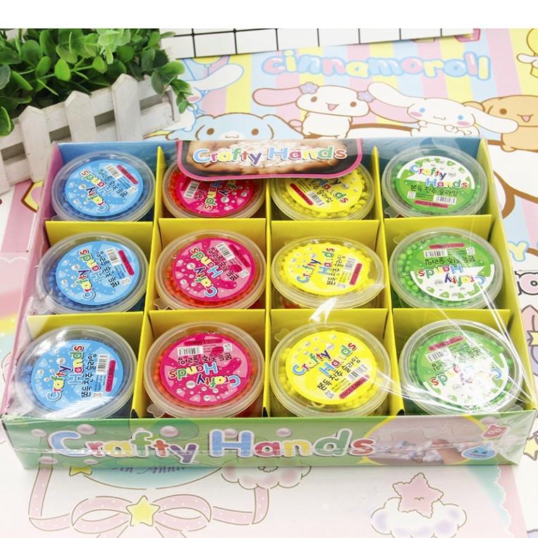 LỐC 12 SLIME CHARM HỘP XỐP đồ giải trí slam lạ đời