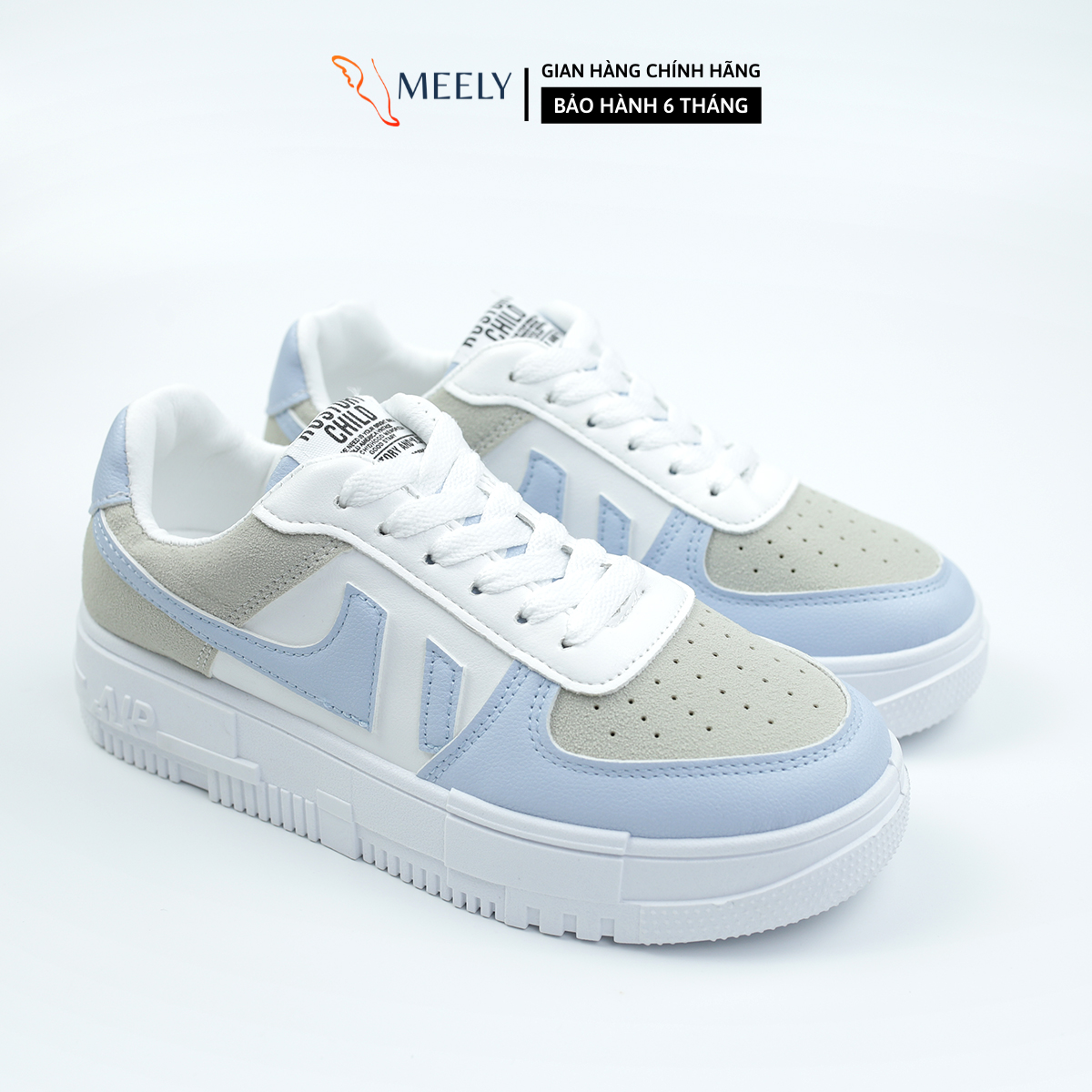 Giày Thể Thao Nữ MEELY Sneaker Fashion Năng Động - AF56