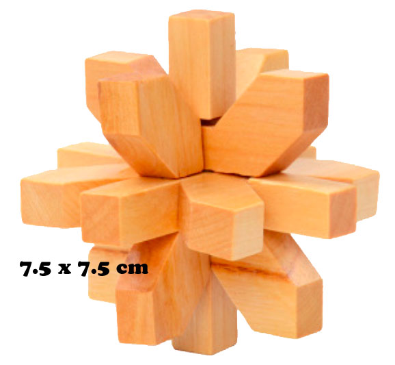 Giải đố tháo ráp gỗ Wood puzzle