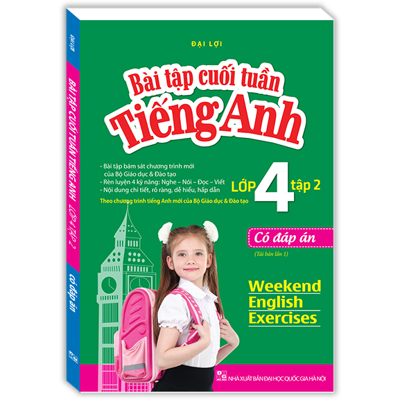 Bài Tập Cuối Tuần Tiếng Anh Lớp 4 Tập 2 - Có Đáp Án