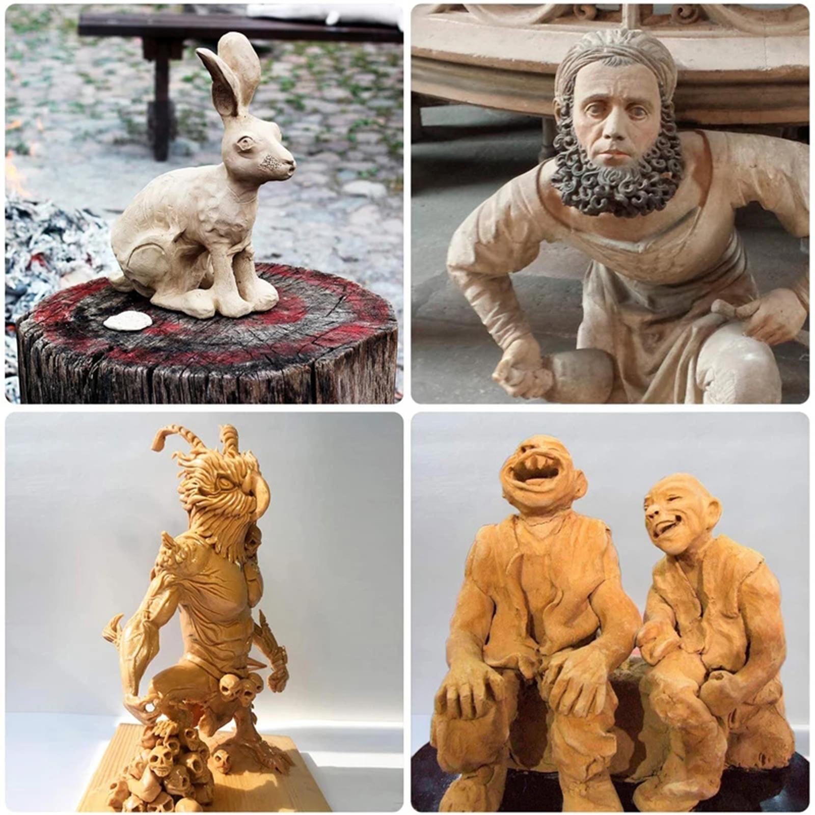 Clay Sculpting Shapers Tool   Silicon Brushes Sculpture Carving Tools