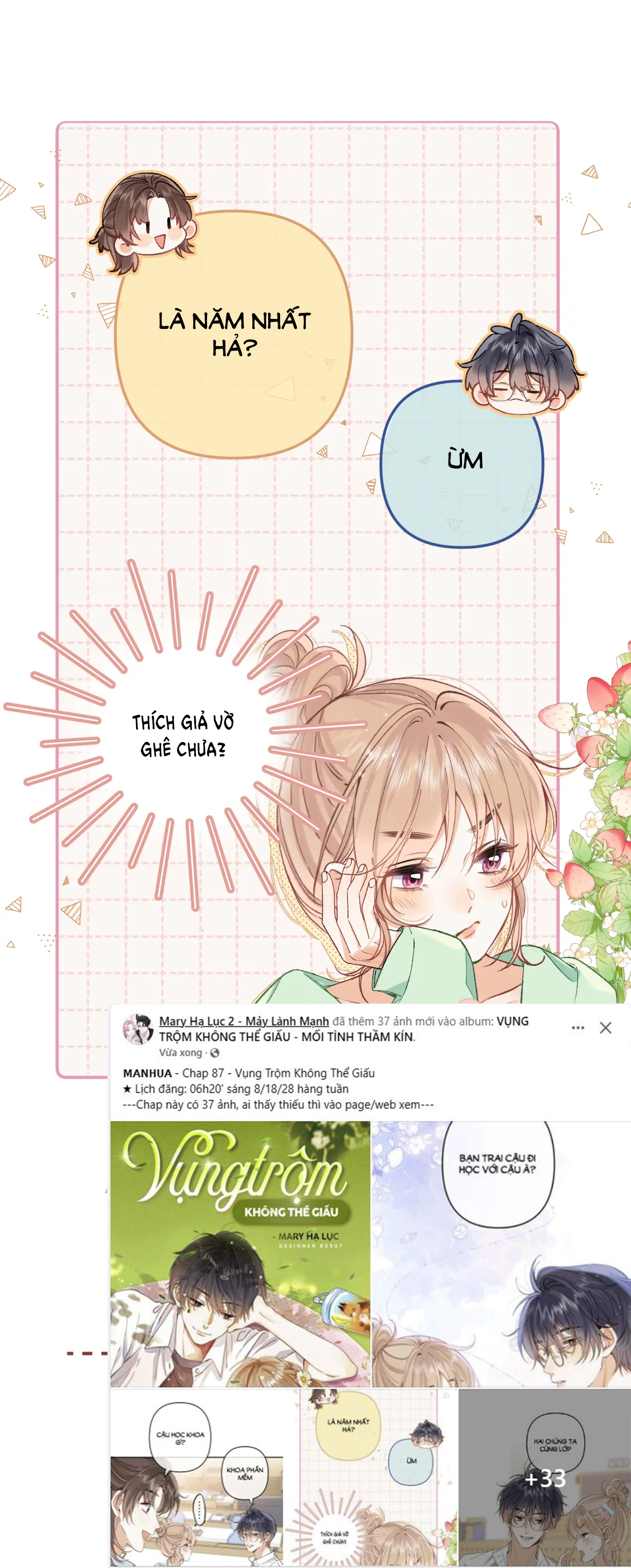 vụng trộm không thể giấu - mối tình thầm kín chapter 87.1 5