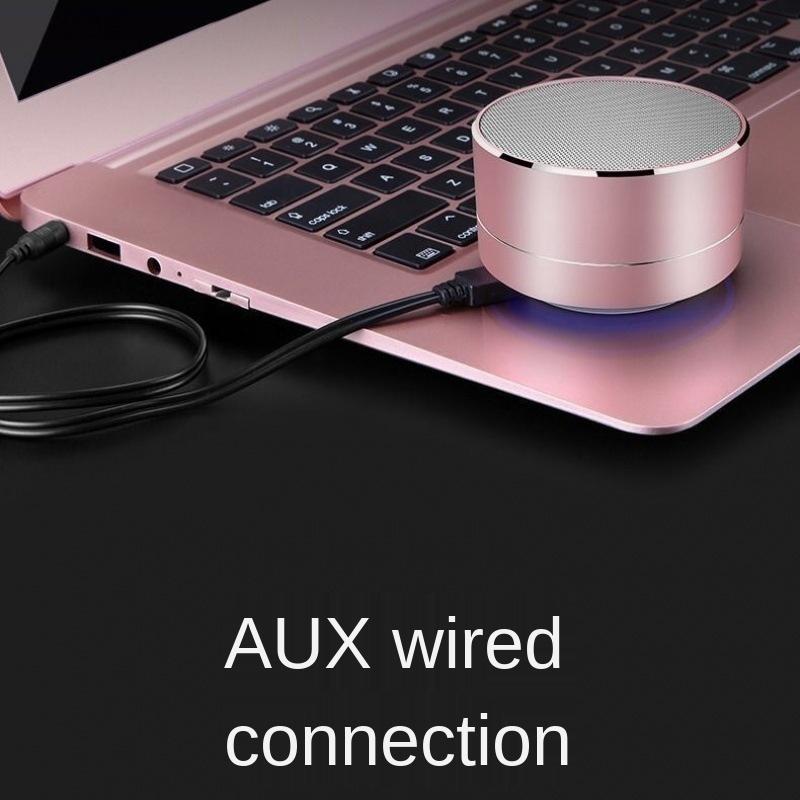 Loa di động Bluetooth không dây nhiều màu Macaron Creative Cartoon Mini Sound 5.0 Loa siêu trầm Quà tặng điện thoại di động Màu sắc: Đen