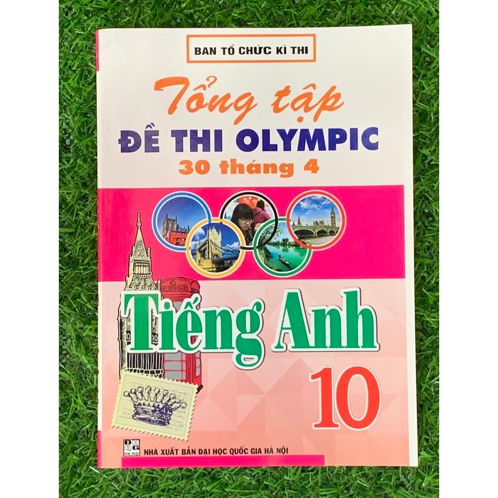 Tổng Tập Đề Thi Olympic 30 Tháng 4 Môn Tiếng Anh Lớp 10 (Cập Nhật Đề Thi Tới Năm 2023) (HA-MK1)