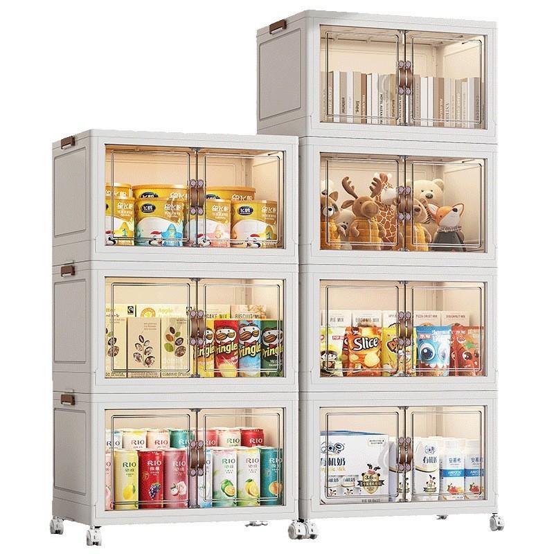 [5 Tầng] Tủ nhựa cao cấp đựng quần áo không cần lắp đặt, cửa nam châm, Tủ đựng đồ đa năng, tháo lắp