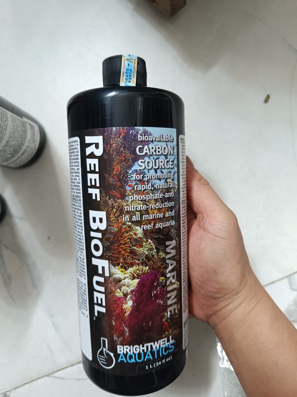 Thức ăn vi sinh Reef BioFuel cao cấp hồ cá biển– thức ăn vi sinh bể cá biển BRIGHT/WELL AQUA/TICS - bể nước mặn