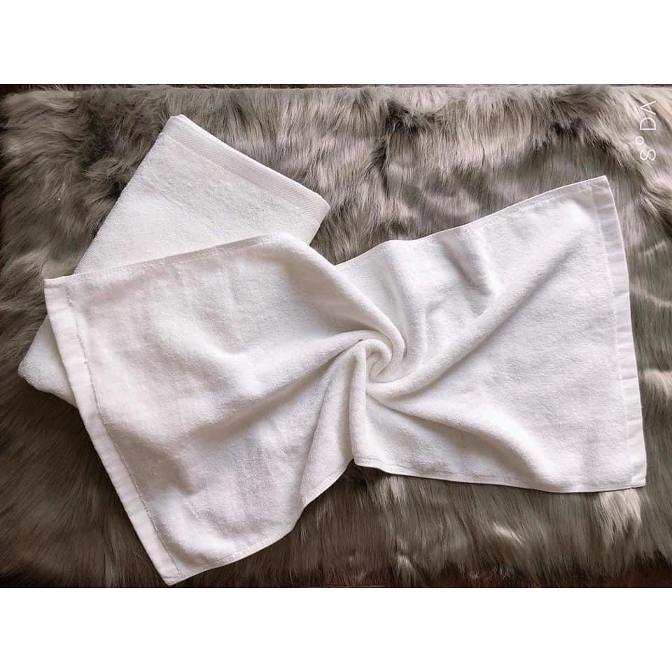 Khăn mặt, khăn tắm khách sạn cỡ trung xuất Nhật - 34x86cm/34x80cm