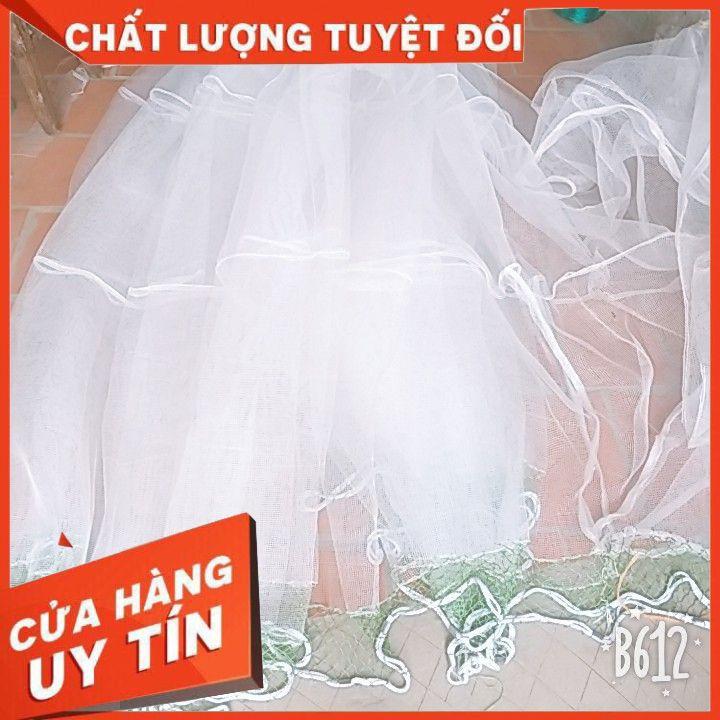 Lưới Vét Cá Tôm Cao 2m dài 20m 30m Hàng Chất Lượng Cao Gia Công ( TẶNG VỢT VỚT CÁ GIÁ CÔNG ) LƯỚI QUÉT AO LƯỚI QUÉT CÁ