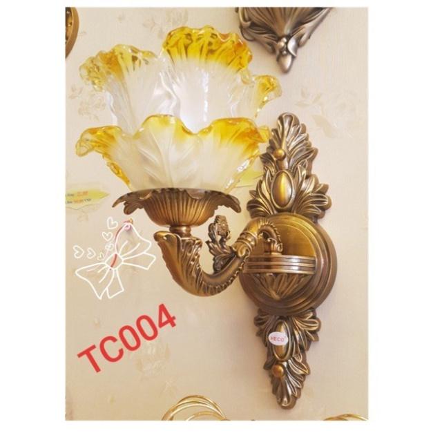 Đèn tường chao bông hoa, đèn gắn tường, đèn trang trí, đèn decor TC004 DT