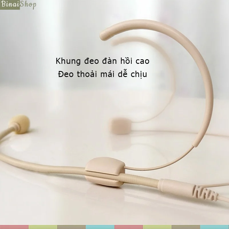 XXD-19 - Micro Hạt Gạo Không Dây 2.4G / UHF Cài Tai Dùng Cho Giảng Dạy, MC Sân Khấu