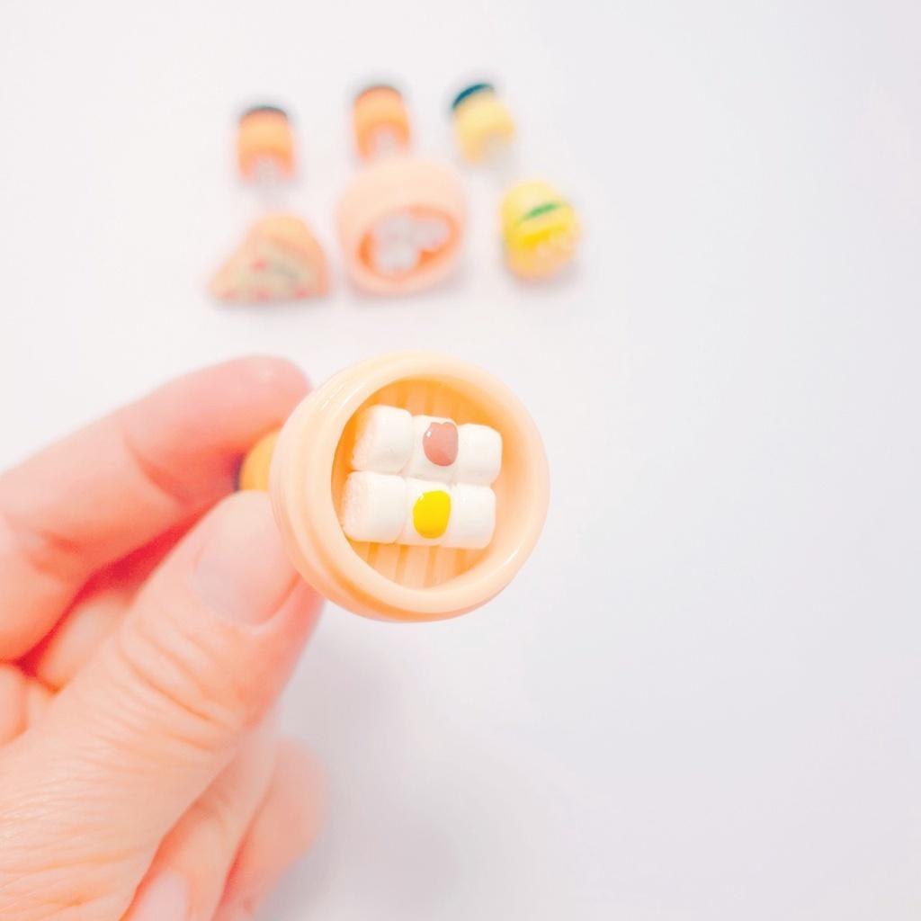 Sticker trang trí dép cross / nút gắn hkdesign mẫu các loại BÁNH gắn sục/ duet nữ
