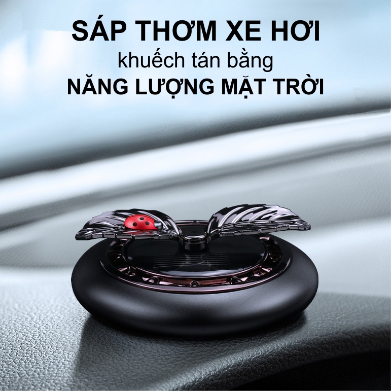 Sáp thơm xe hơi khuếch tán bằng năng lượng mặt trời 3