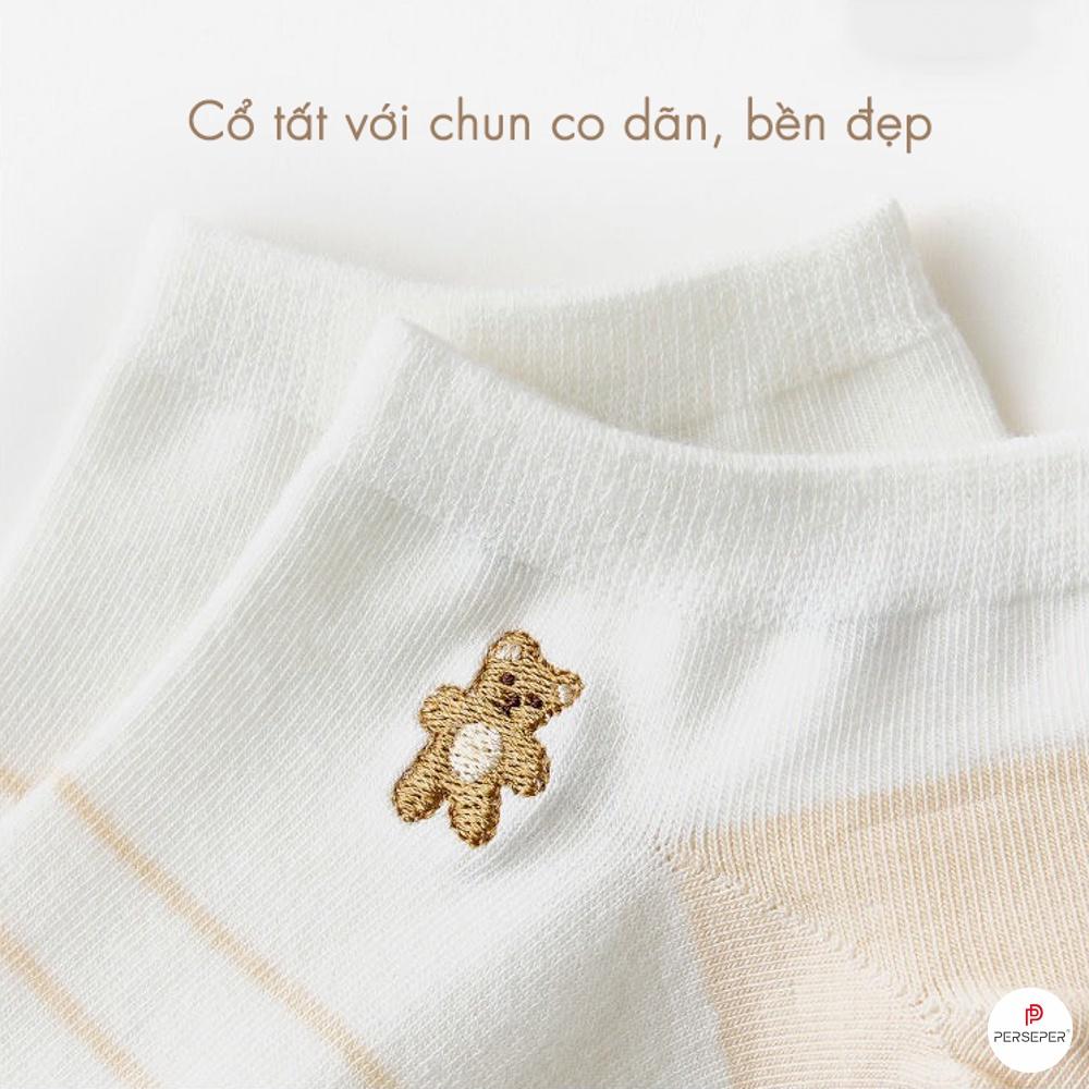 SET 5 ĐÔI Tất cổ ngắn nữ phong cách Hàn Quốc dễ thương, set 5 đôi nhiều hình dễ thương - Best Shop