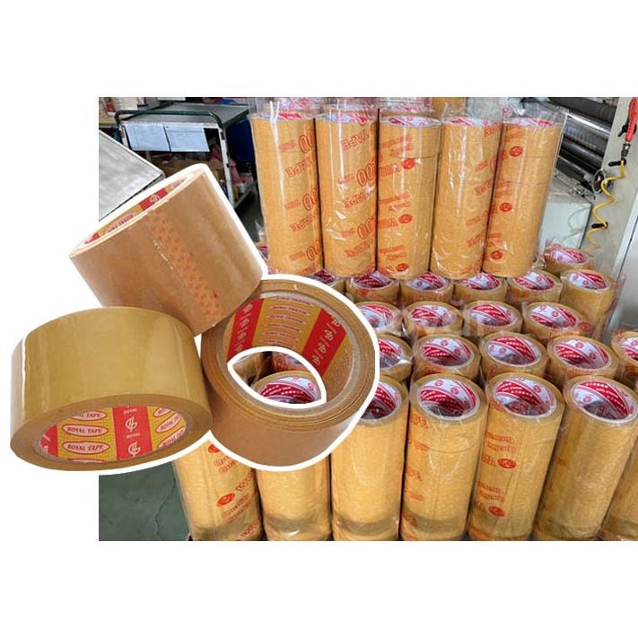 Băng Keo Trong , Đục 5cm 80Yard - 6 Cuộn / Cây