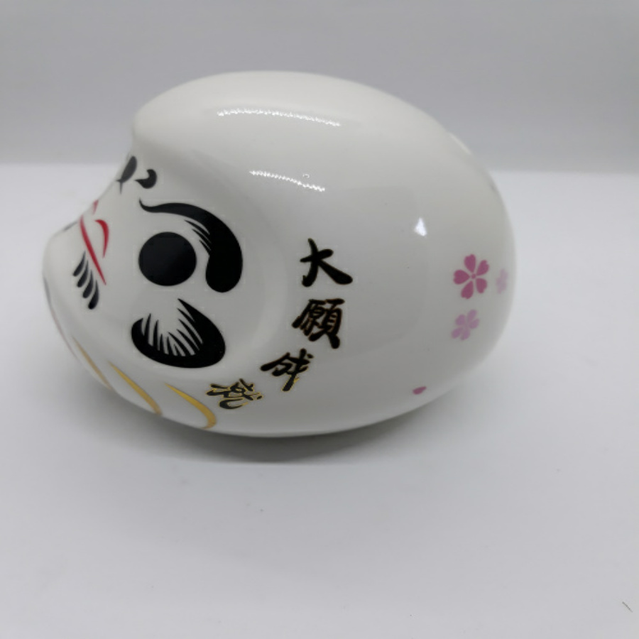 BÚP BÊ MAY MẮN NHẬT BẢN DARUMA MÀU TRẮNG - QUÀ TẶNG Ý NGHĨA