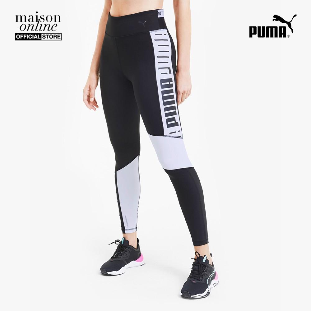 PUMA - Quần legging thể thao nữ Logo High Waist 7/8 519492