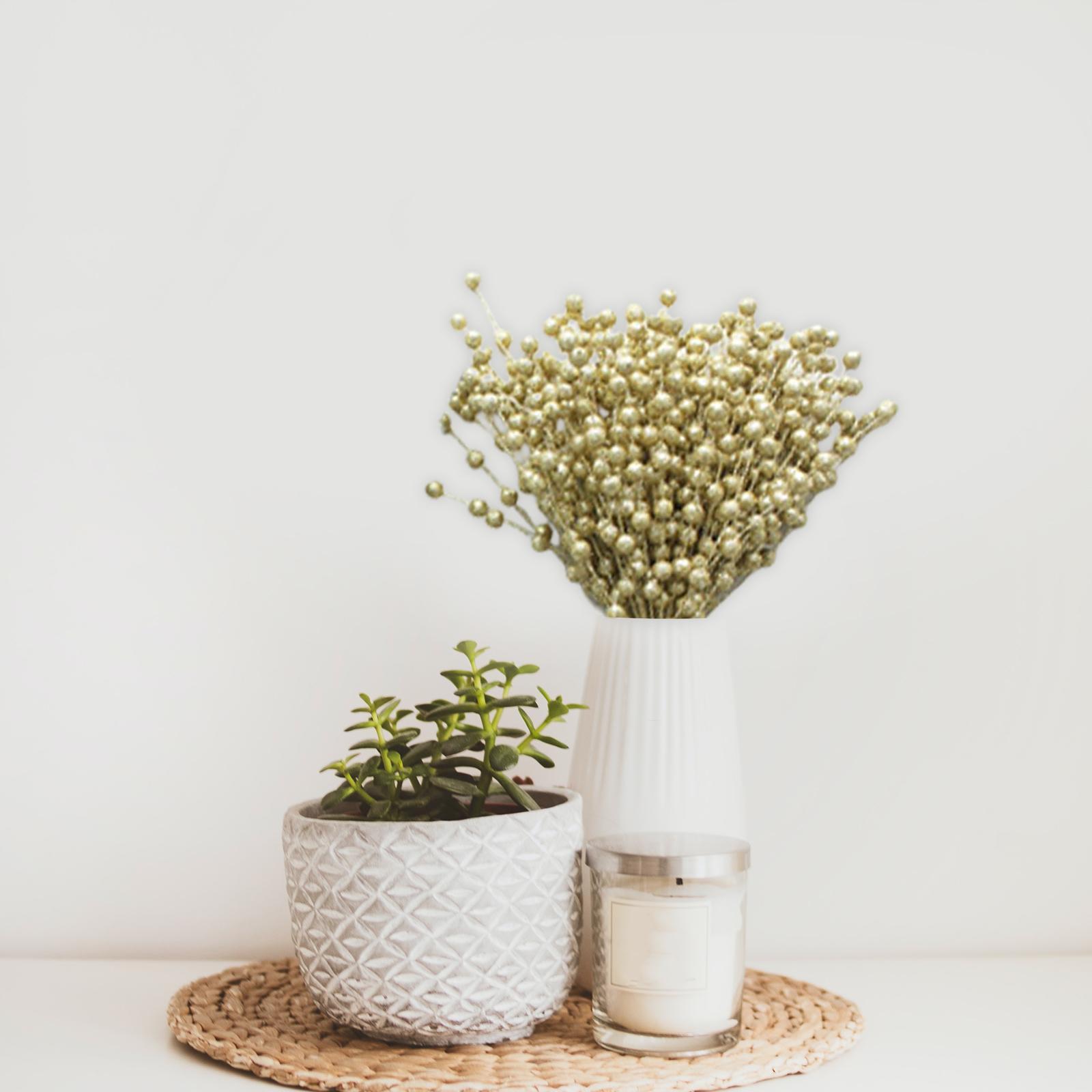 Fake  Stems Decor Simulation Flower Plants Garland Party