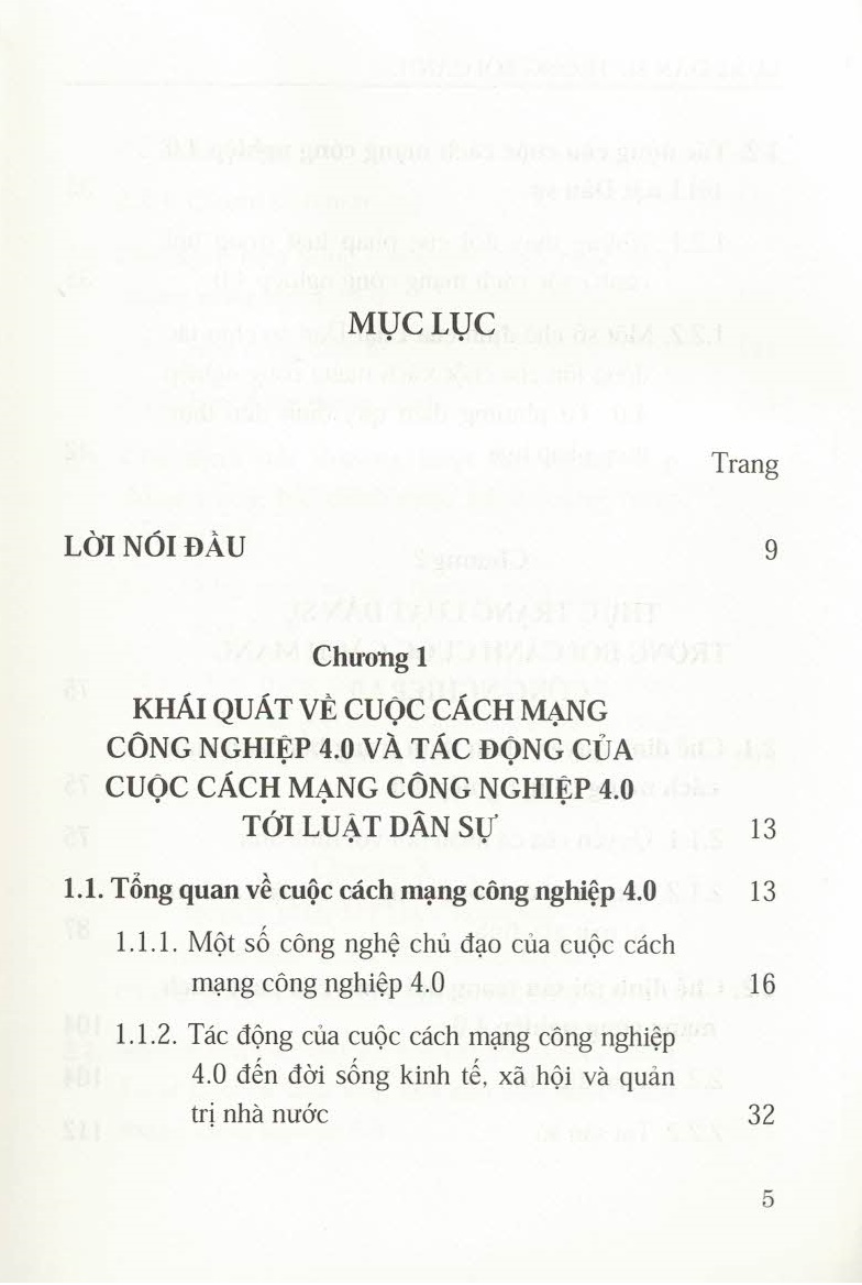 Luật Dân Sự Trong Bối Cảnh Cuộc Cách Mạng Công Nghiệp 4.0
