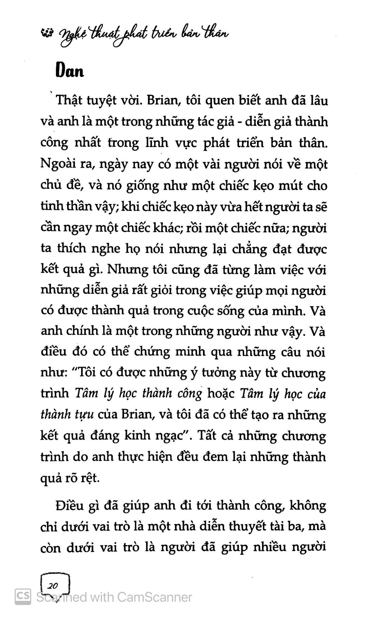 Nghệ Thuật Phát Triển Bản Thân