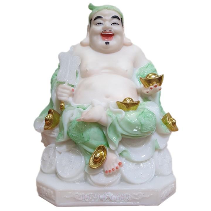 Cặp tượng thần tài ông địa đá cao cấp 10 inch - M4