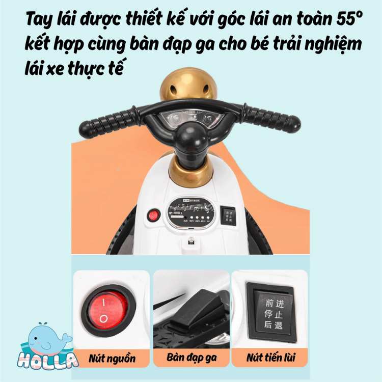 Xe điện Holla đáng yêu cho bé 02181