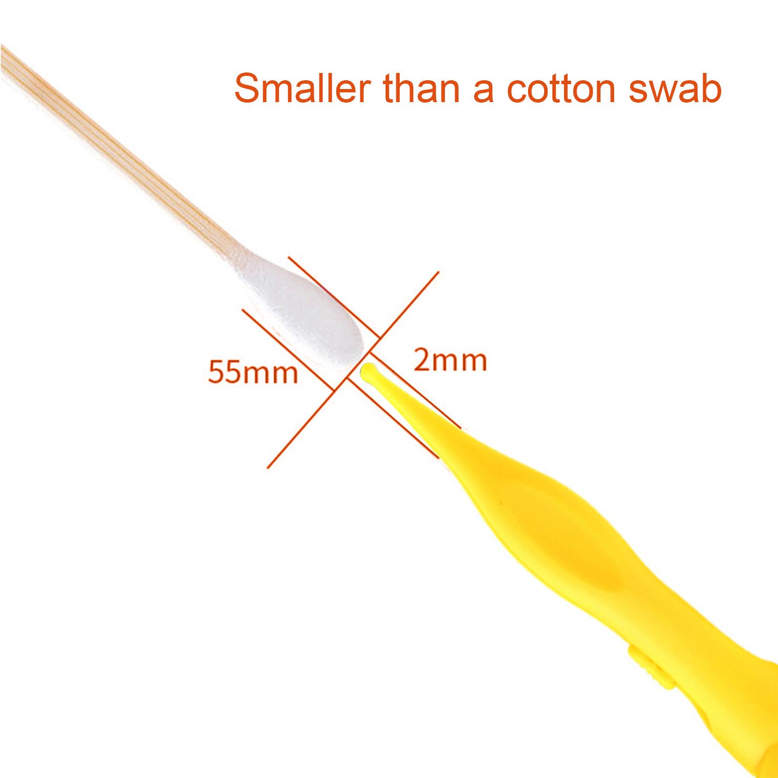 Round-Head Baby Ear Ear/Nose Navel Cleaner Clip Tool Nose Picker with Storage Box