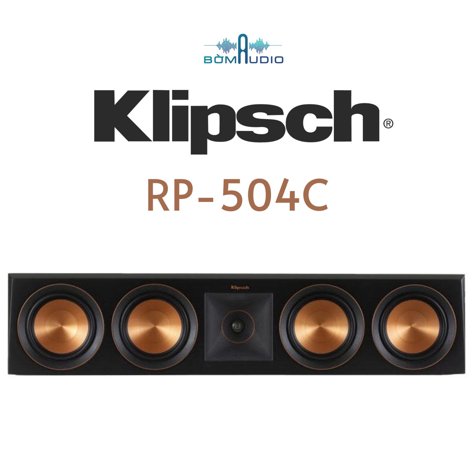 Hàng chính hãng Loa Klipsch RP-504C | Loa Center nghe nhạc | Bảo hành 12 tháng