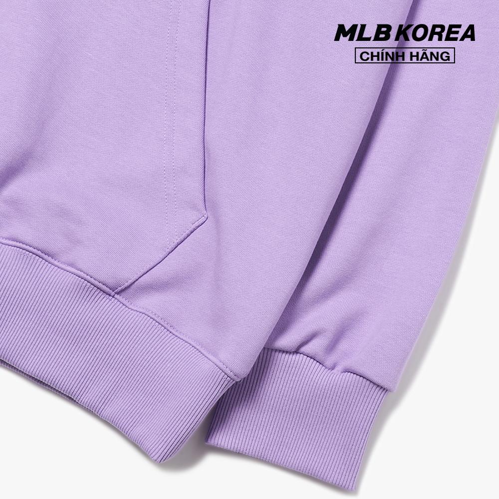 MLB - Áo hoodie phối mũ Basic Big Logo Wapen 3AHDB0214