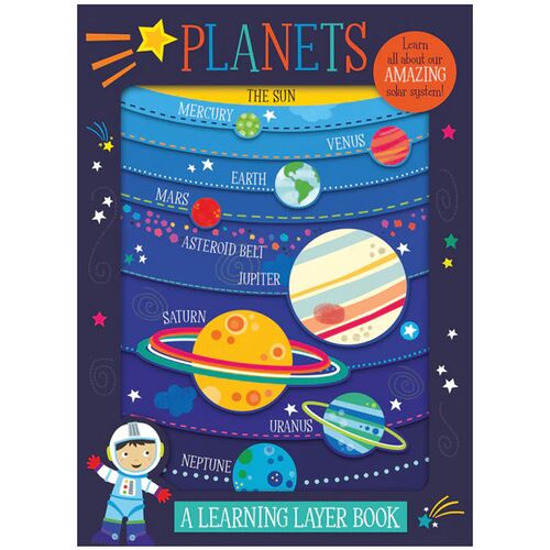 Learning Layer Board Book - Planets