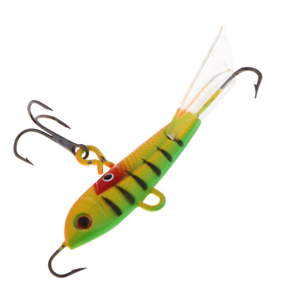 Outdoor Fishing Lure Hard Bait Decoy Jig Hook