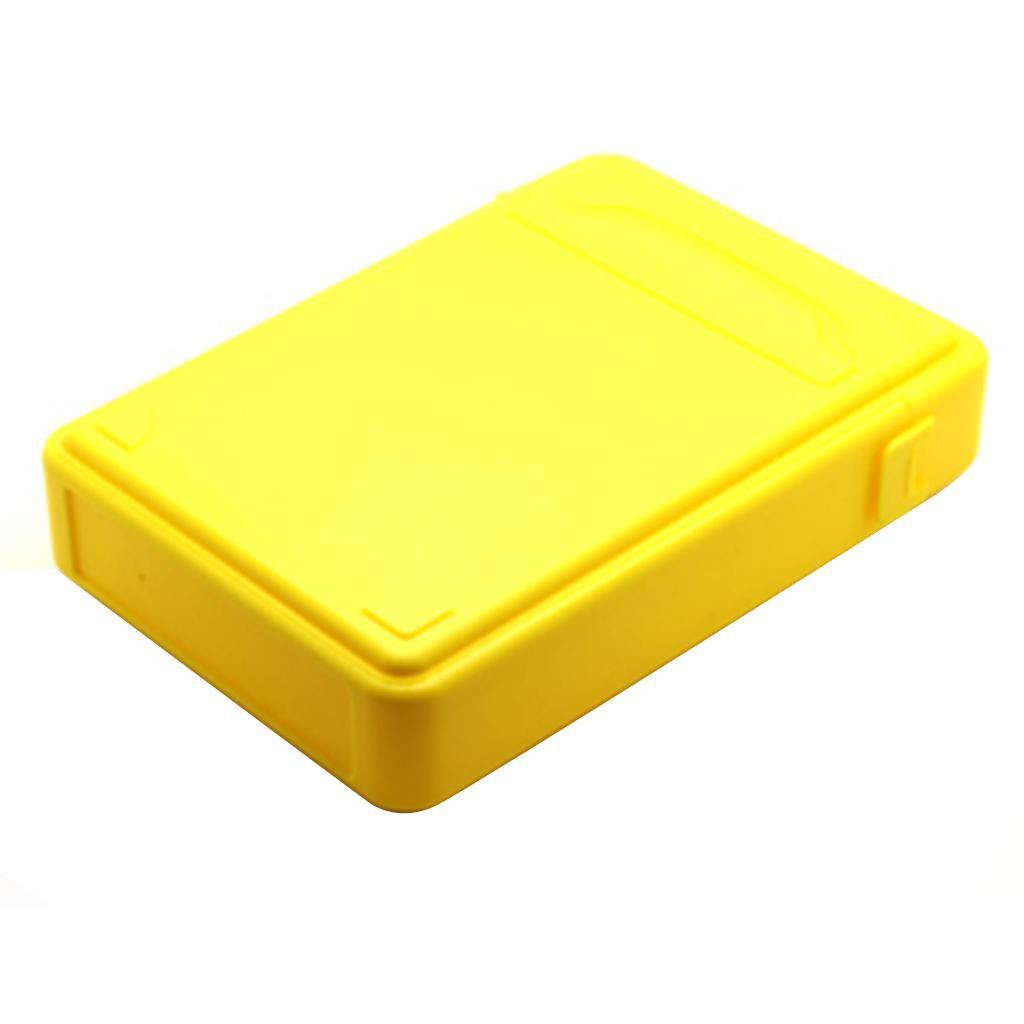 3.5" Dust-proof Box Case SSD HDD Hard Drive Disk Anti-Static Storage Pink
