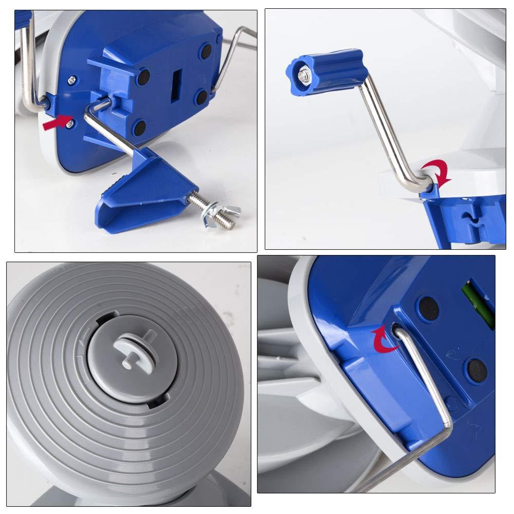 Bobinoir của Winding Wire và phân phối các phụ kiện con lăn Hướng dẫn sử dụng Boule Hướng dẫn sử dụng Hộ gia đình để đan công cụ DIY 15.2 * 15.2 * 11.6cm