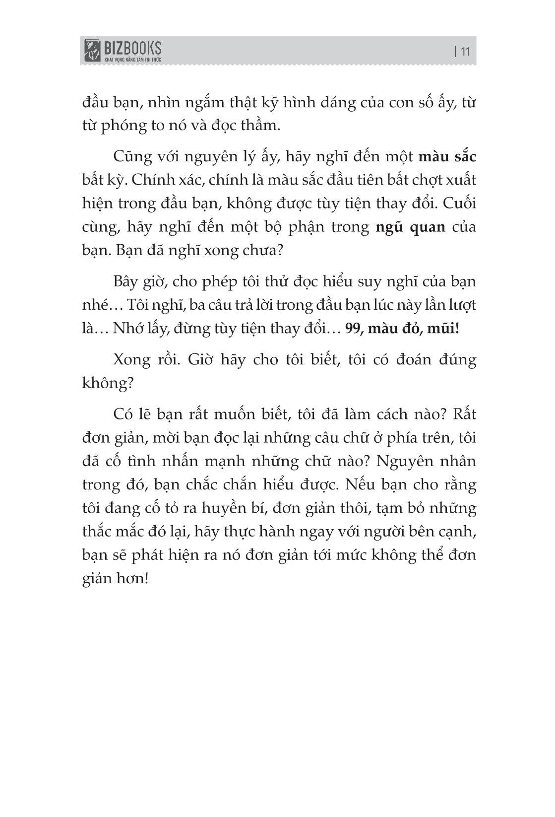 Đọc Suy Nghĩ - Thấu Tâm Can