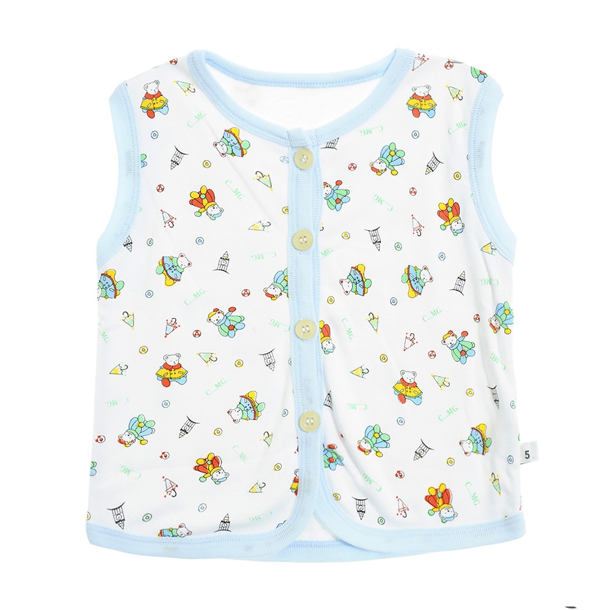 2 Áo khoác ghi lê sơ sinh bông Miatop cho bé yêu_tặng 1 đôi giày vải y hình