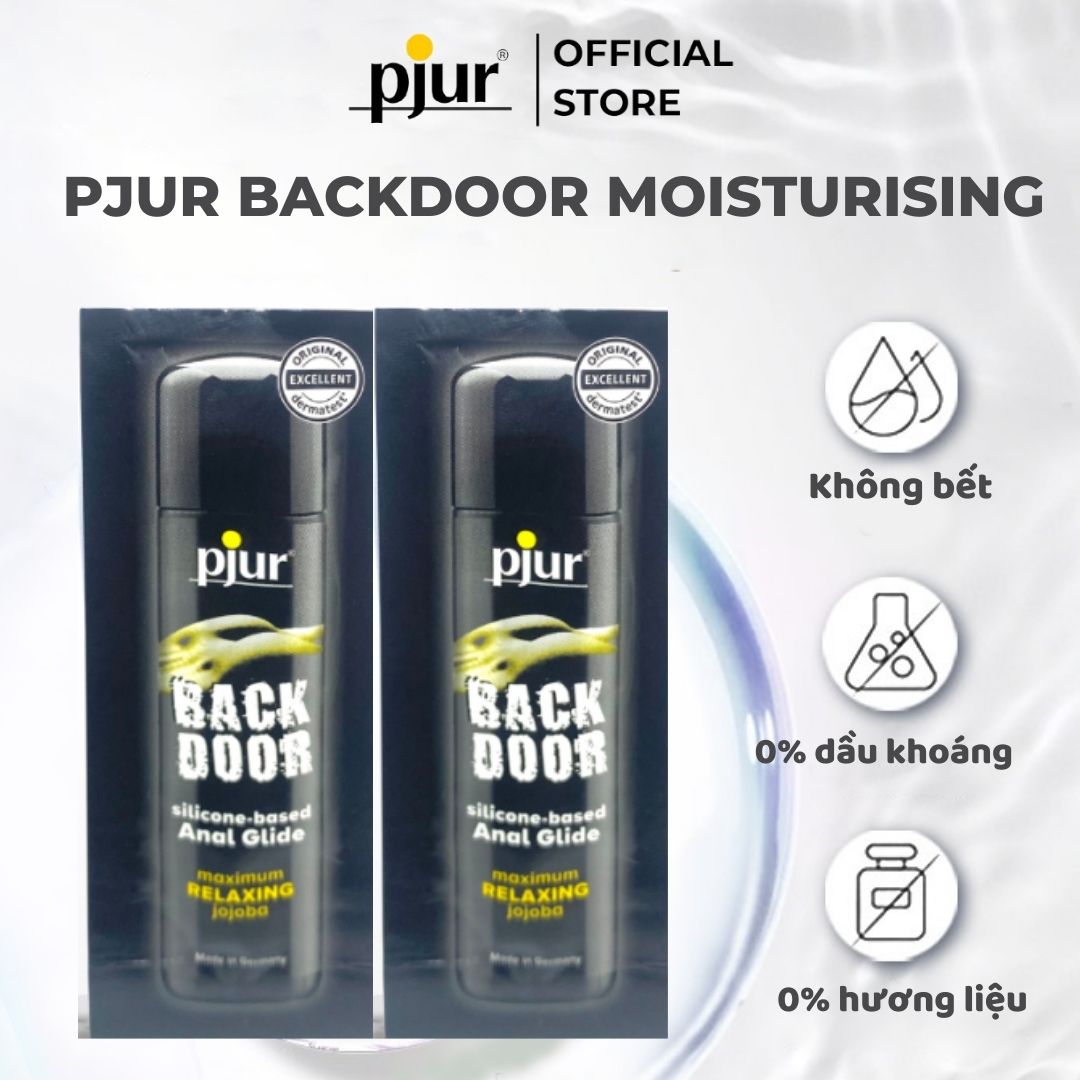 Chất bôi trơn Pjur Backdoor Relaxing 2ml có tác dụng thư giãn và mang lại khả năng bôi trơn lâu dài